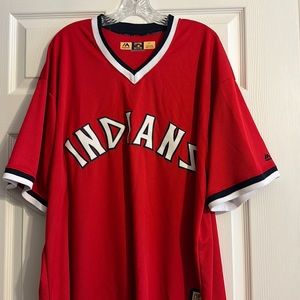 Red men’s Indians jersey xxl